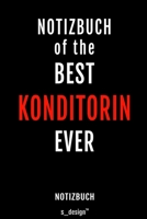 Notizbuch f�r Konditoren / Konditorin: Originelle Geschenk-Idee [120 Seiten kariertes blanko Papier] 1695327233 Book Cover