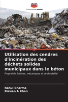 Utilisation des cendres d'incinération des déchets solides municipaux dans le béton: Propriétés fraîches, mécaniques et de durabilité (French Edition) 6204789813 Book Cover