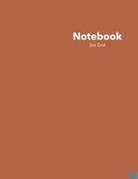 Dot Grid Notebook: Stylish Maple Glaze Notebook, 120 Dotted Pages 8.5 x 11 inches Large Journal - Softcover Color Trends Collection 0442909543 Book Cover