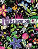 Relaxation-Coloring Book for Adults: Flowers, Animals and Garden Designs 1545046476 Book Cover