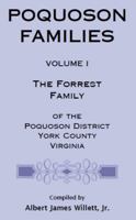 Poquoson Families: The Forrest Family of the Poquoson District, York County, Virginia 078845739X Book Cover