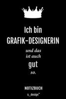 Notizbuch f�r Grafik-Designer / Grafik-Designerin: Originelle Geschenk-Idee [120 Seiten kariertes blanko Papier] 1677511087 Book Cover