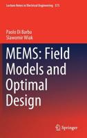 MEMS: Field Models and Optimal Design 3030214958 Book Cover