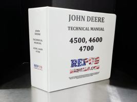 4600 John Deere Technical Service Shop Repair Dealer Manual 1649270194 Book Cover