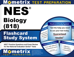 NES Biology (818) Flashcard Study System: NES Practice Questions and Exam Review for the National Evaluation Series Tests 1516728378 Book Cover