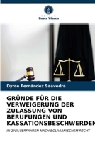 Gründe Für Die Verweigerung Der Zulassung Von Berufungen Und Kassationsbeschwerden 6203309524 Book Cover
