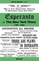 Esperanto in the New York Times (1887 - 1922) 1595691693 Book Cover