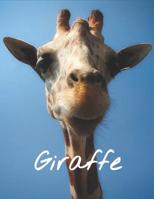 Giraffe Sketchbook: Cute Notebook for Drawing, Doodling or Sketching 1095650548 Book Cover