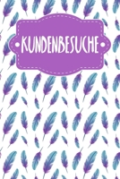 Meine Kundenbesuche: Notizbuch zum Ausfüllen | Erfassung von Kundenterminen | Zusammenfassung, To Do, Kunden-Infos | 120 Seiten | A5 | Motiv: * (German Edition) 1658555082 Book Cover