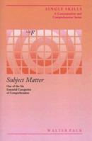 Single Skill: Subject Matter: Reading Level 6/f 089061332X Book Cover