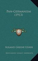 Pan-Germanism B0071FW7CQ Book Cover
