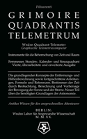 Wndsn Quadrant-Telemeter: Graphische Telemetriecomputer: Instrumente f�r die Beherrschung von Zeit und Raum 1095879731 Book Cover