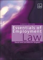 Essentials of Employment Law 0852927967 Book Cover