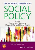 The Student's Companion to Social Policy 1119744873 Book Cover