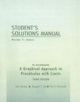 A Graphical Approach to Precalculus with Limits Student's Solutions Manual 0321358198 Book Cover