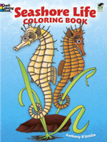 Seashore Life Coloring Book (Colouring Books) 0486229300 Book Cover