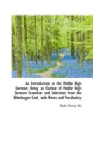 An Introduction to the Middle High German 1016473168 Book Cover