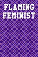 Flaming Feminist: Guitar Tab Notebook 6”x9” 120 Pages 1690612886 Book Cover