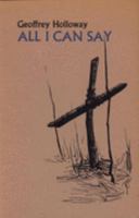 All I Can Say 0856460478 Book Cover