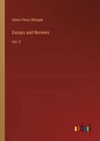 Essays and Reviews: Vol. II 338534543X Book Cover