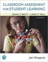 Classroom Assessment for Student Learning: Doing It Right - Using It Well Plus Enhanced Pearson eText -- Access Card Package 0135178983 Book Cover