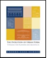 The Evolution of Urban Form: Typology for Planners and Architects 0367330075 Book Cover