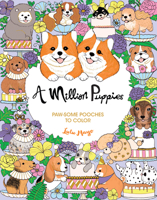 A Million Puppies (A Million Creatures to Color) 1454711655 Book Cover