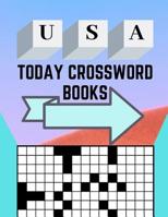 Usa Today Crossword Books: The Not Too Hard or Easy Book of Crossword Puzzles: Medium Difficulty Crosswords (Puzzlewright Junior Crosswords) 1096049872 Book Cover