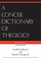 Concise Dictionary of Theology (Stimulus Book) 0809139294 Book Cover