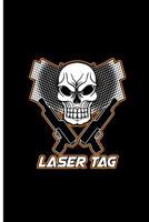 Laser Tag: Fun Game Perfect Gift Dot Grid Notebook/Journal (6x9) 1072530724 Book Cover