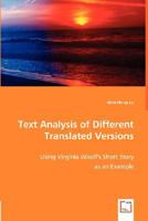 Text Analysis of Different Translated Versions 3836491176 Book Cover