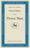 Thomas Mann (Abt. D, Literaturgeschichte) 3476102114 Book Cover