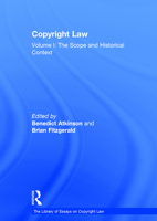 Copyright Law: Volume I: The Scope and Historical Context 075462837X Book Cover