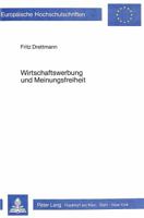 Wirtschaftswerbung Und Meinungsfreiheit 3820452885 Book Cover