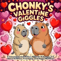 Chonky’s Valentine Giggles: A Sweet Valentine Picture Book for Kids Ages 3–7 About Kindness, Friendship, and Happy Moments (Capy Laughs) B0GHMWKBHL Book Cover