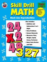 Skill Drill Math: Multiplication, Division, & Measuring, Grade 4 0764703889 Book Cover