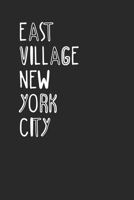 East Village NYC Quirky Cover Notebook 120 Pages Lined 1690941227 Book Cover