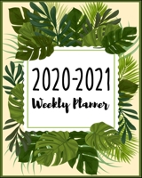 2020-2021 Weekly Planner: 2 Year Appointment Calendar, Business Planners, Agenda Schedule Organizer Logbook and Journal Cute Floral cover (2020-2021 Weekly planner) 1711930539 Book Cover