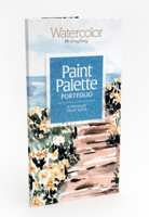 Watercolor the Easy Way Paint Palette Portfolio Coastal: 9 Premium Paint Dots 0764369989 Book Cover