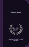 Sermon Notes 1177455595 Book Cover
