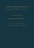 Der Gesichtssinn Grundzuge Der Physiologischen Optik 3662220865 Book Cover