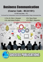 Business Communication(S.Y.B.Com, S.P. College, Sem.-IV) 819625198X Book Cover