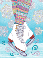 Hello Angel Lined Journal Skates 164178007X Book Cover