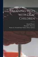 Learning Tests With Deaf Children 1014869595 Book Cover