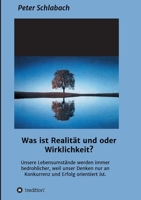 Was ist Realität und/oder Wirklichkeit?: Unsere Lebensumstände werden immer bedrohlicher, weil unser Denken nur an Konkurrenz und Erfolg orientiert ist. 3347244354 Book Cover