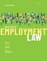 Smith & Wood's Employment Law 0198793243 Book Cover