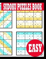 Sudoku Puzzle Book: Easy Sudoku Puzzle Book including Instructions and answer keys - Sudoku Puzzle Book for Adults B0848X7DGW Book Cover