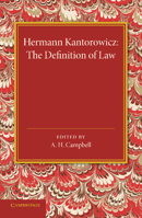 The Definition of Law 1107429501 Book Cover