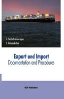 Export and Import Documentation and Procedures 8180941833 Book Cover