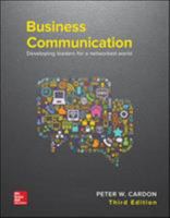 Business Communication: Developing Leaders for a Networked World 0073403288 Book Cover